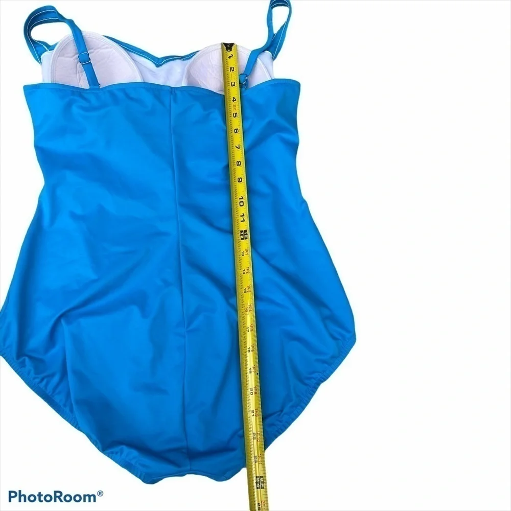 Miraclesuit Trimshaper ruched one piece swimsuit